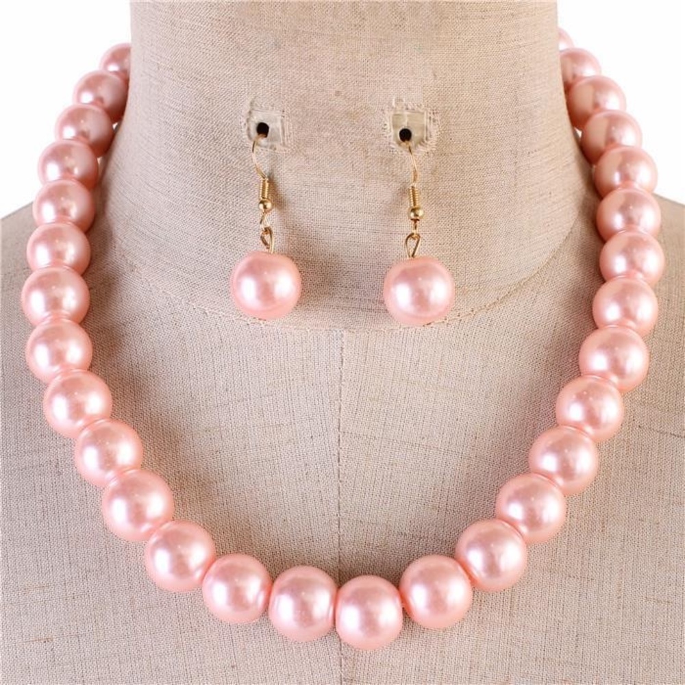 FASHION PEARL NECKLACE SET